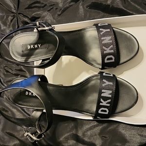 Brand new black never worn DKNY  Platform heels